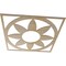 Ekena Millwork Blume Wood Fretwork Pierced Ceiling Medallion, Birch, 38"OD x 13 1/8"ID x 1/4"T CMWP38X38X0250BLBI - alternate 5
